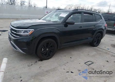 2022 Volkswagen Atlas 3.6L V6 Se W/Technology из США, поврежденный, VIN 1V2JR2CA5NC513601